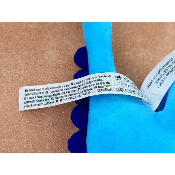 Naturally Kids Blue Mosasaurus Dinosaur Plushie 04/2022 ~ 9 Inches - Picture 7 of 7